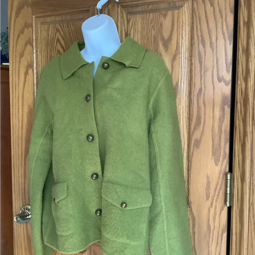 100% wool Carole Little jacket/cardigan  Size L